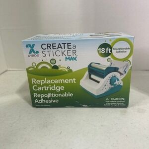 Xyron Create-a-Sticker Max Replacement Cartridge Repositionable Adhesive